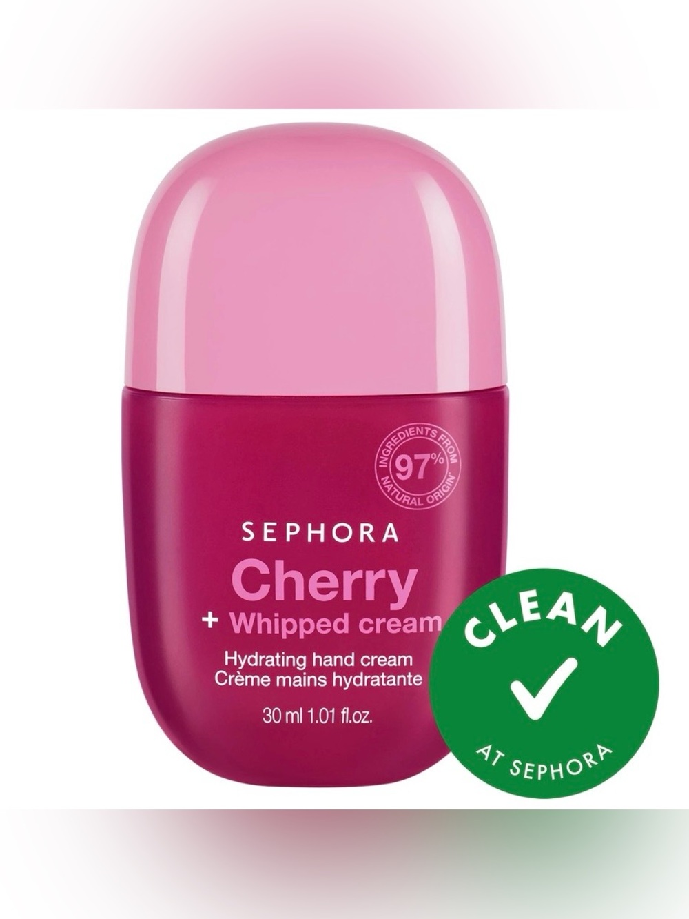 🎉 $5 Sephora Cherry + Whipped Cream Hydrating Hand Cream